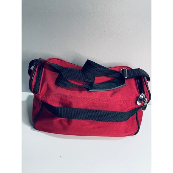 Disney Mickey Mouse Red Crossbody Messenger Weekender Laptop Bag - Picture 5 of 6